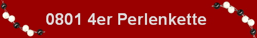 0801 4er Perlenkette 