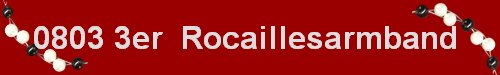 0803 3er  Rocaillesarmband 