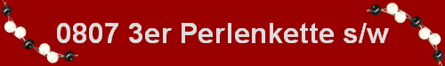 0807 3er Perlenkette s/w